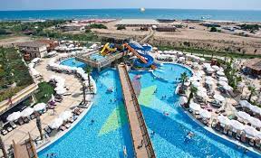 Set on a 72 ft² area, crystal palace features a 600 feet long private sandy beach with loungers and parasols. Crystal Palace Luxury Resort Spa Ultra All Inclusive Side Updated 2021 Prices