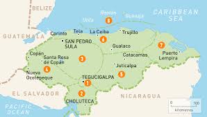 Search for real estate and find the latest listings of honduras property for sale. Map Of Honduras Honduras Regions Rough Guides Rough Guides