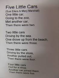 Cars Poem Transportation Theme Preschool Transportation Preschool Preschool Songs