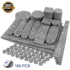 Antiscratch Furniture Pads Felt Pads For Furniture On Hardwood Floors 160 Pcs Furniture Pads Hardwood Floors Pad