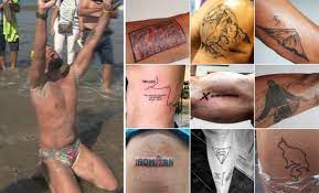 nieuwe stunt nieuwe tattoo mathieu bonne uit kamp waes z bredene het nieuwsblad tatoeage portret bonn kampen
