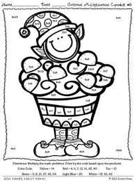 Check spelling or type a new query. Multiplication Christmas Computation Cupcakes Math Color By The Code Puzzles Math Coloring Worksheets Math Coloring Christmas Math Activities
