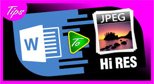 Convert Ms Word Ke Jpeg Ms Word Ke Jpg Blur Tips