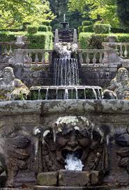 Vista Del Jardín De La Villa Médici En Roma Villa Lante Italia Roma Jardines