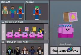 At this moment we have 278 skins in resolution 512x256 in our database and new ones added daily. Kirby 4d Skin Pack For Minecraft Pe