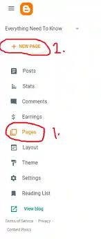 How to Find Page Link in Blogger