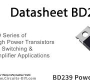 BD239 NPN Power Transistor - Datasheet