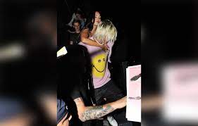 Megan Fox Rides Machine Gun Kelly Out Of Crowded L.A. Bar