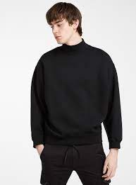 High Neck Oversized T Shirt Lsqa Com Uy