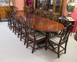 Antique Regency Dining Table 12 Chairs C 1900 Regency Dining Table Large Dining Room Table Dining Table