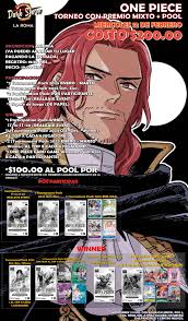 No olviden que hoy tenemos torneo de one piece en la tarde/noche