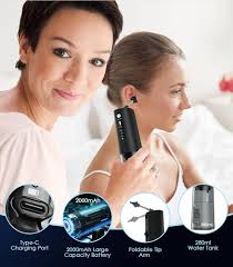 Amazon.com: Medilax Eliminación de cera de oído, kit eléctrico de limpieza  de oídos con 3 ajustes de presión, limpiador de oídos alimentado por agua  con 10 puntas de repuesto reutilizables, herramienta de :