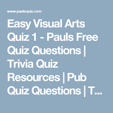 This is why art trivia questions and answers can be a brilliant game to . Art Trivia Game