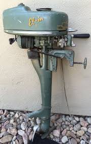 Elgin Outboard Motor 1 1 4 Hp 1948 1951 Sears Model 571 58301 Antique Motor Outboard Outboard Motors Antiques