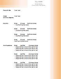 1 page cv format bangladesh. 18 Cv Templates Cv Template Word Downloads Tips Cv Plaza