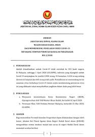 Menurut jawatankuasa fatwa negeri kedah di dalam buku himpunan fatwa (t.t) berpendapat untuk. Arahan Terkini Pejabat Agama Daerah Pendang Kedah Facebook