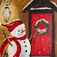 December 3rd Christmas Snowman Paint Class event image