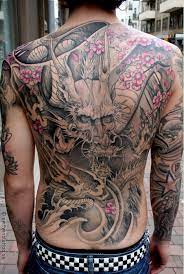 Full Back Tattoo Png 468 698 Tato Jepang Ide Tato Tato