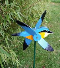 Windspiel Kleiber Holz Vogel Whirligig Windrad Winddekoration Bird Wind Chime Gartendekoration Spinner Handbemalt Wind Spinner Erzgebirge In 2020 With Images
