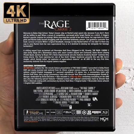 The Rage: Carrie 2 – Vinegar Syndrome