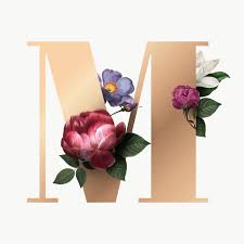 Download 1300+ royalty free alphabet am letter logo m vector images. Classic And Elegant Floral Alphabet Font Letter M Transparent Png Free Image By Rawpixel Com Man Floral Typography Lettering Alphabet Fonts Lettering Fonts