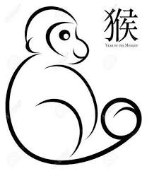 Black And White Line Drawings Of Animals Year Of The Monkey Line Drawing Monkey Tattoos Year Of The Monkey Black And White Lines