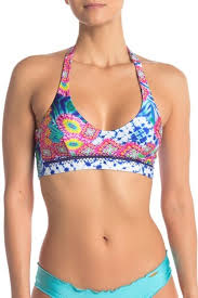 Luli Fama Beautiful Mesh Reversible Bikini Top Nordstrom Rack