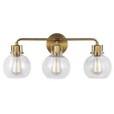 Clara Brass Bathroom Vanity Light By Feiss Vs24403bbs