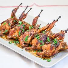 asian style roasted quail jo cooks