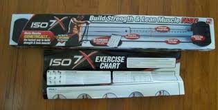 iso 7x muscle body building workout bar isometric gym exercise as seen on tv