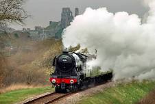 Flying Scotsman at Swanage Railway