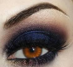Brown Eyes W Blue Makyaj Mavi Goz Makyaji Goz Makyaji