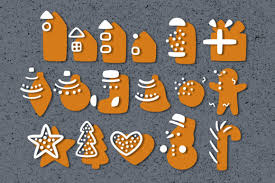 Download Christmas Cookies Svg And Png Clipart Graphic By Greenwolf Art Creative Fabrica SVG Cut Files