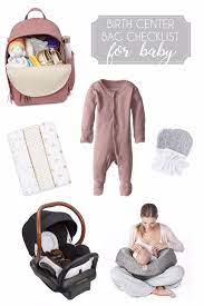Checklist What To Pack In Your Birth Center Bag Baby Chick