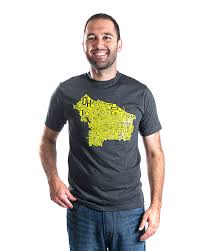 portland neighborhoods unisex t shirt