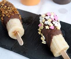 Sucettes De Banane Au Chocolat Recettes My Girly Popotte Desserts Pour Enfant Banane Chocolat Recette Gouter