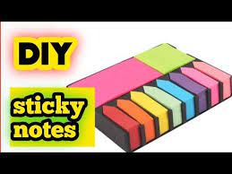 See more ideas about sticky notes, custom sticky notes, journal stickers. How To Make Sticky Notes At Home Diy Sticky Notes Sticky Notes For Kids And Students Youtube Notes Diy Sticky Sticky Notes