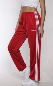 vintage adidas tearaway track pants adidas pants red adidas pants track pants outfit