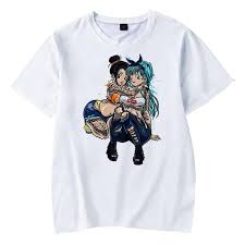 Free shipping on orders overs 90$. Bulma Chi Chi Chick Style Dbz T Shirt Anime Wise