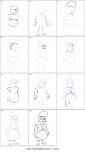 How to Draw Nicole Williams from Craig of the Creek printable step by step  drawing sheet : DrawingTutorials101.com