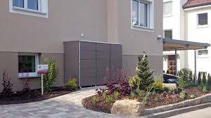Design Mullboxen Von Garten Q Design Gartenhaus Gartenhaus Modern Mulltonnenbox
