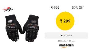 Probiker Probk03 Full Racing Motorcycle Gloves Black Medium Motorcycle Gloves Gloves Racing Motorcycles