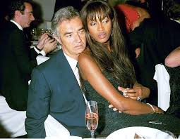 Naomi Campbell and Flavio Briatore