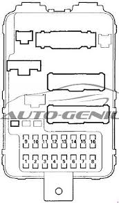 Low beam cut relay passenger compartment fuse box no.1. Honda Pilot 2003 2008 Fuse Box Diagram Auto Genius