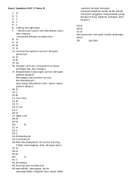 Kunci jawaban tema 8 kelas 5 halaman 49. Kunci Jawaban Kls 5 Tema 8 Pdf
