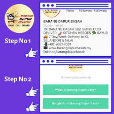 Yang pertama adalah barang kering dan yang kedua adalah barang basah. Ada 2 Cara Nak Order Pakej Free Barang Dapur Basah Facebook