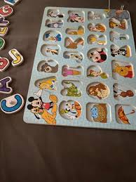 A, b, c, it's as easy as 1, 2, 3. Disney Alphabet Puzzle Www Hotelsobrado Com