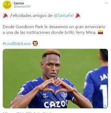 Lista de jugadores, puestos, números, entrenador y staff. El Mundo Del Futbol Felicita A Santa Fe Por Sus 80 Anos