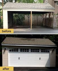 Add Garage Door To Carport Garage Door Design Carriage Style Garage Doors Garage Door Styles