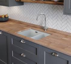 Shop our selection of stylish and reliable undermount kitchen sinks, in sizes and styles to suit any kitchen design. Rangemaster Rustique White Ceramic 1 5 Bowl Kitchen Sink